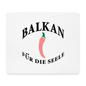 balkan für die seele - Mousepad (Querformat) - Weiß - Vorne