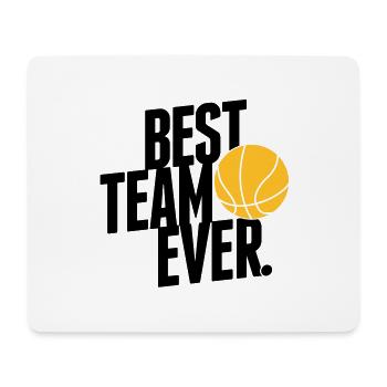 Best Team ever - Basketball - Mousepad (Querformat) - Weiß - Vorne