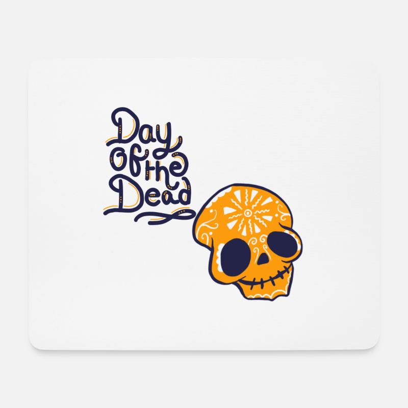 Day of the dead - Mousepad (Querformat) - Weiß