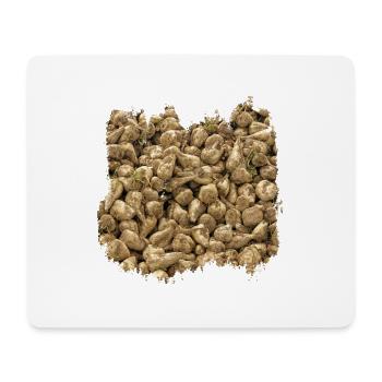 Sugar beet is a crop - Mouse Pad (horizontal) - white - Front