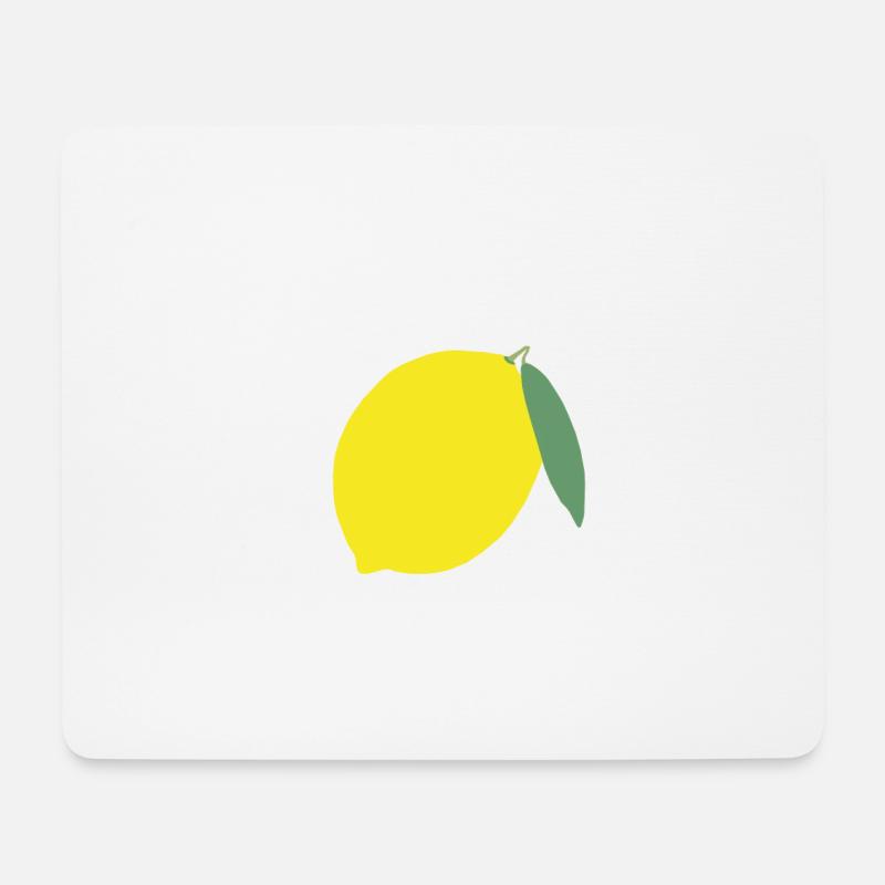 Lemon Lemon Fruit T-Shirt - Mouse Pad (horizontal) - white