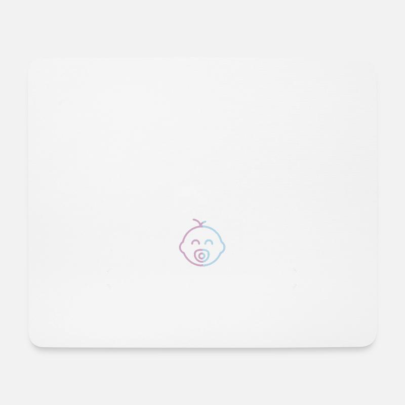 Baby is loading - Boy/Girl - Mouse Pad (horizontal) - white