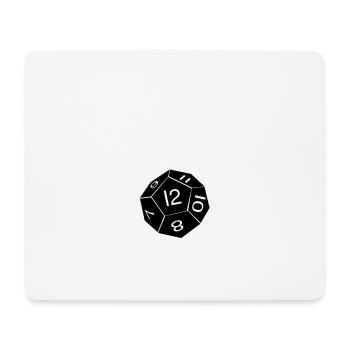 Pen and paper ist meine Leidenschaft - Mousepad (Querformat) - Weiß - Vorne