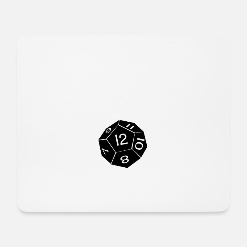 Pen and paper ist meine Leidenschaft - Mousepad (Querformat) - Weiß