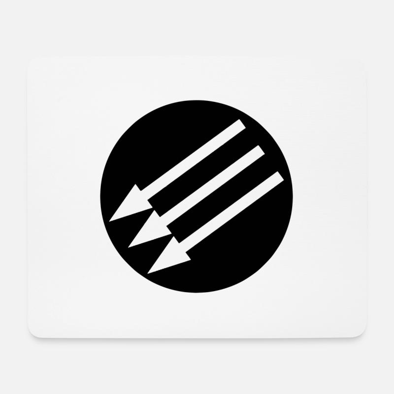 RASH - Mousepad (Querformat) - Weiß