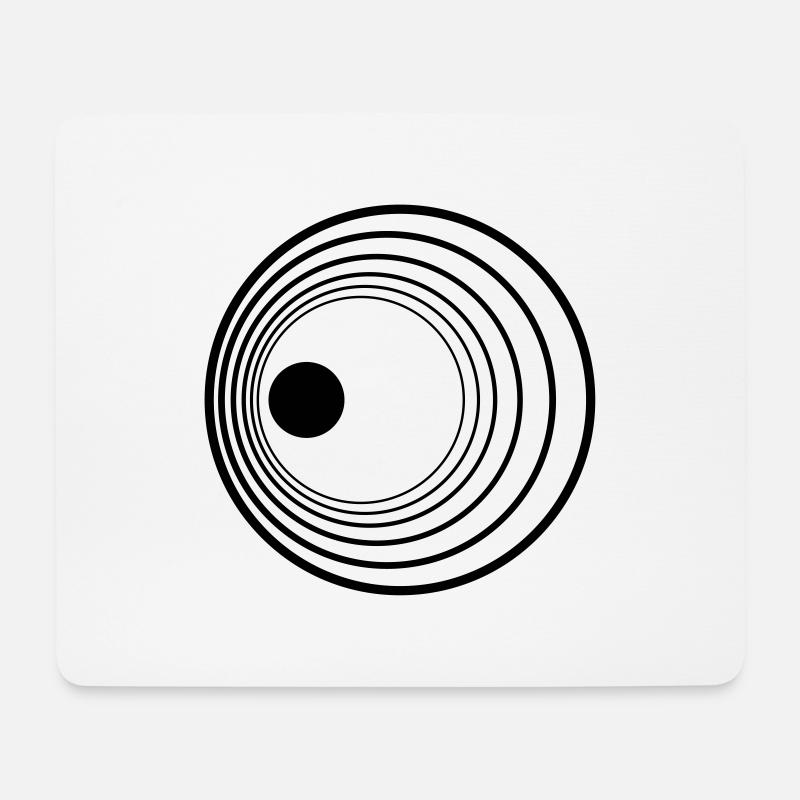 doppler effect - Mouse Pad (horizontal) - white