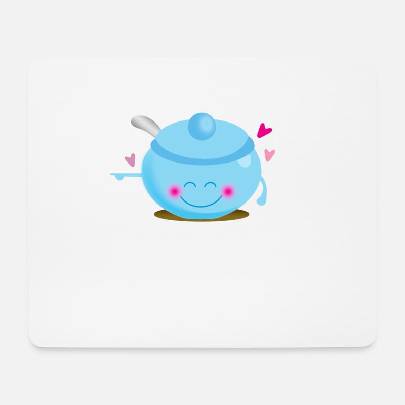 hes_my_spice - Mousepad (Querformat) - Weiß