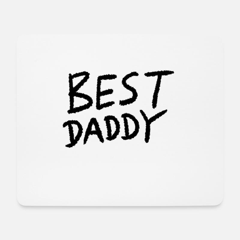 Best Daddy - Mousepad (Querformat) - Weiß