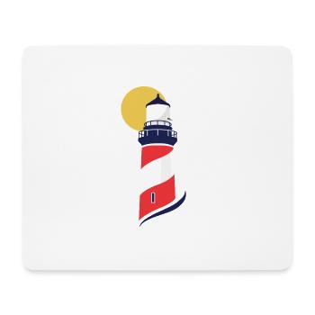 lighthouse - Mouse Pad (horizontal) - white - Front