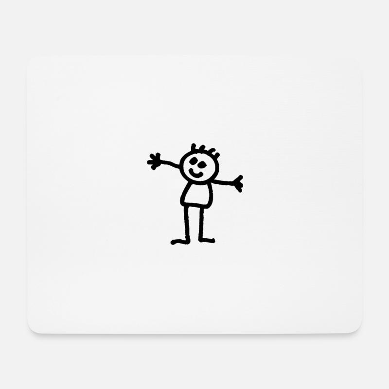 Child - Mousepad (Querformat) - Weiß