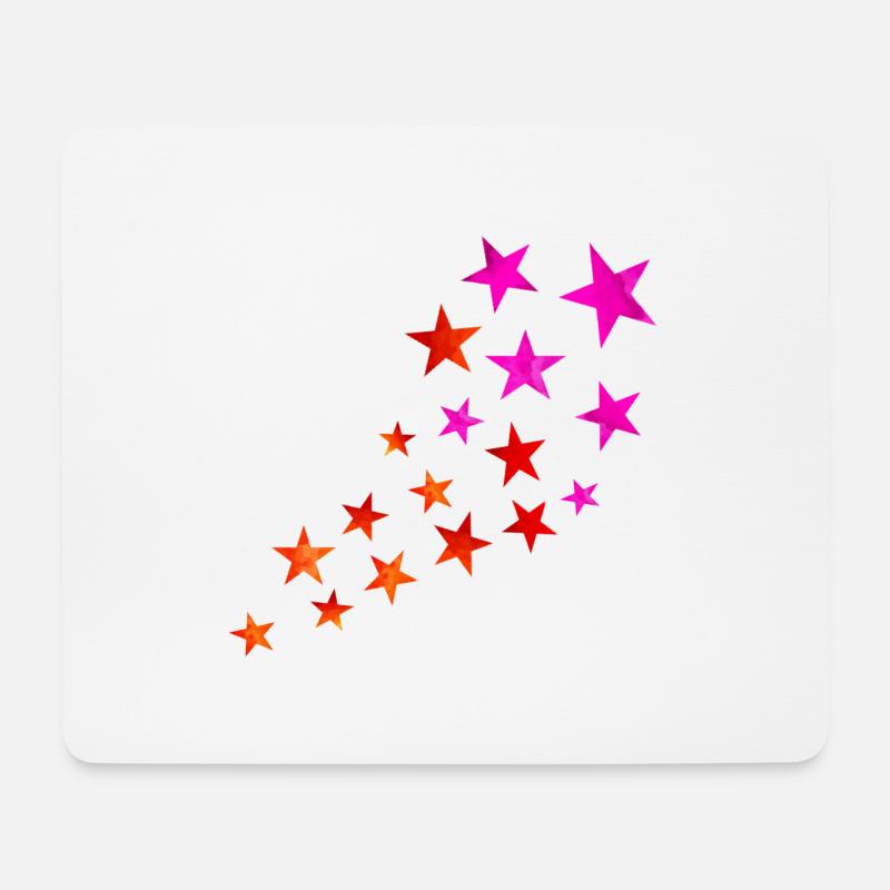shooting star - Mouse Pad (horizontal) - white