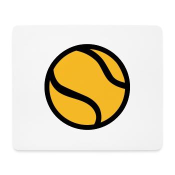 Tennis - Mousepad (Querformat) - Weiß - Vorne
