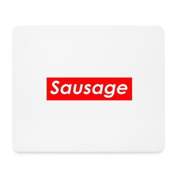 Sausage - Mouse Pad (horizontal) - white - Front