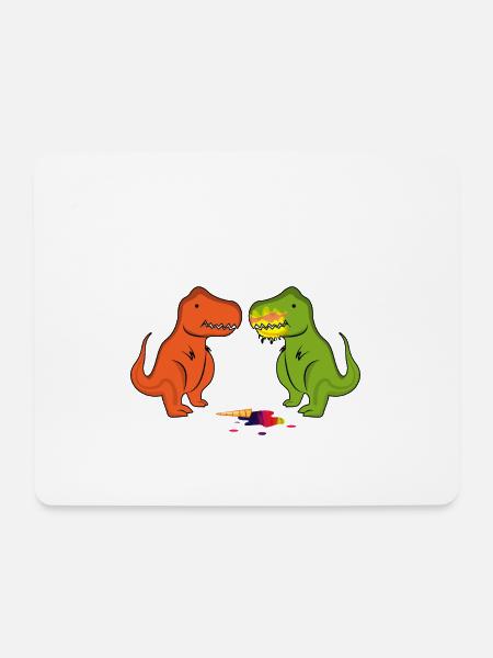 DUDE YOU DID EAT THE LAST UNICORN? - Mouse Pad (horizontal) - white