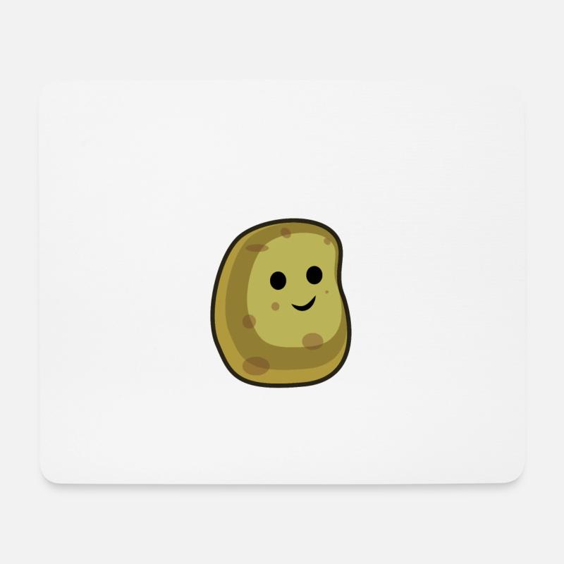 MY SPIRIT ANIMAL IS A POTATO - Mousepad (Querformat) - Weiß