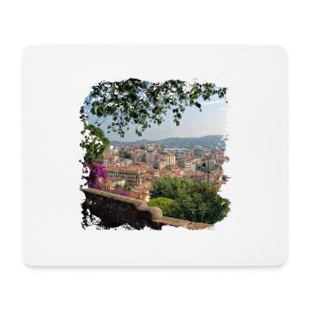 Cannes on the Cote d'Azur - Mouse Pad (horizontal) - white - Front