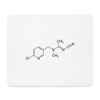 physique - Tapis de souris (format paysage) - blanc - Devant