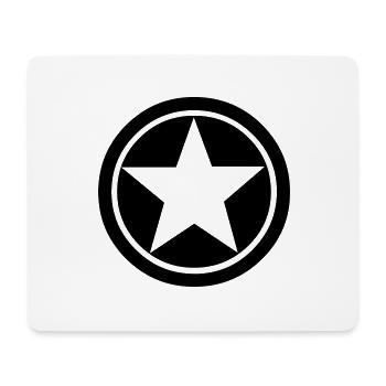 Star Star m - Mousepad (Querformat) - Weiß - Vorne