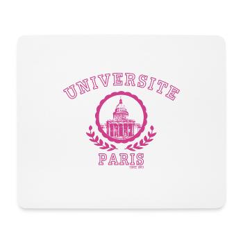 Universite De Paris - Tapis de souris (format paysage) - blanc - Devant