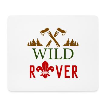 Pfadfinder Shirt • Wild Rover • Geschenk - Mousepad (Querformat) - Weiß - Vorne