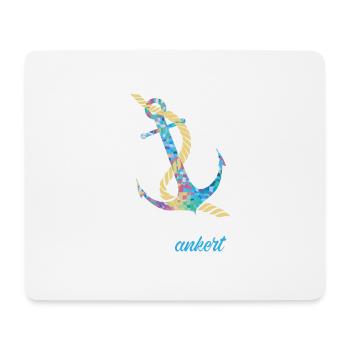 Föhrankert Föhr Foehr Anker Nordsee Nordseeinsel - Mousepad (Querformat) - Weiß - Vorne