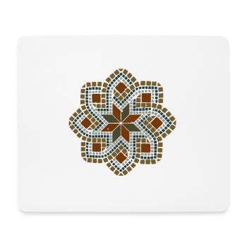 Mosaic design - Mouse Pad (horizontal) - white - Front