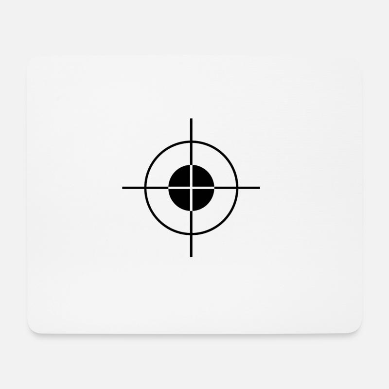 target - Mouse Pad (horizontal) - white