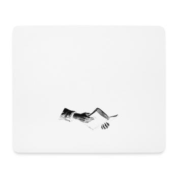 Christliche Kleidung antworte dem Teufel Bibel - Mousepad (Querformat) - Weiß - Vorne