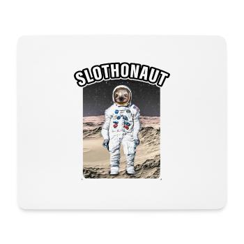 SLOTHONAUT - Tapis de souris (format paysage) - blanc - Devant