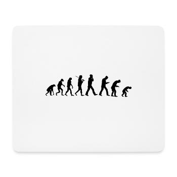 Evolution smartphone - Mouse Pad (horizontal) - white - Front