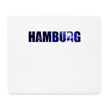 Hambourg - Tapis de souris (format paysage) - blanc - Devant