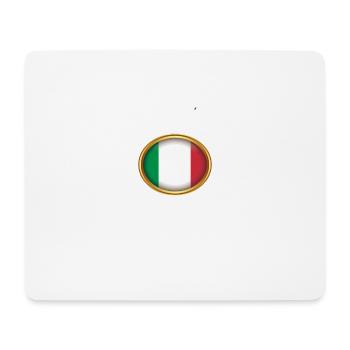 Italien Stolz Italiener Italia T Shirt Geschenk - Mousepad (Querformat) - Weiß - Vorne