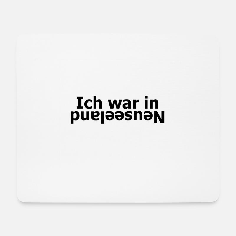 Neuseeland, Ich war in Neuseeland - Mousepad (Querformat) - Weiß
