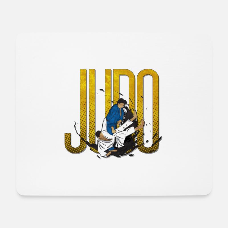 judo - Mouse Pad (horizontal) - white