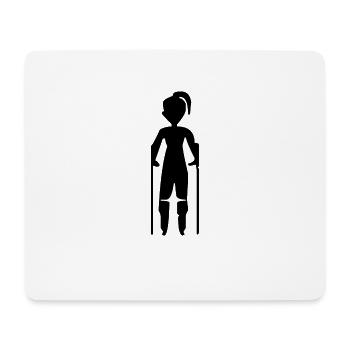 No matter what happens go your way - Mouse Pad (horizontal) - white - Front