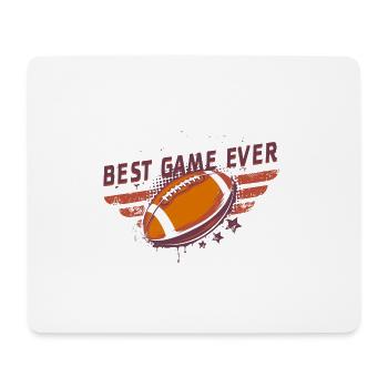 Sports Shirt • American Football • Gift - Mouse Pad (horizontal) - white - Front