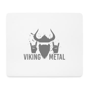 Viking Metal Geschenkidee - Mousepad (Querformat) - Weiß - Vorne
