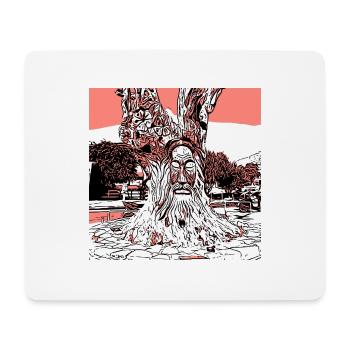 Matala-Spirit I - Mousepad (Querformat) - Weiß - Vorne