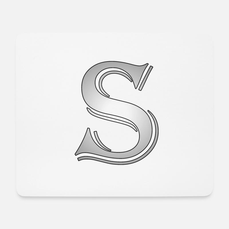 S wie sweet - Mousepad (Querformat) - Weiß