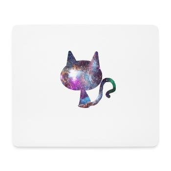 Alle Designs Universum in der Katze Katzenbesitzer - Mousepad (Querformat) - Weiß - Vorne