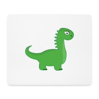 Daughter Saurus Funny Gift - Mousepad (Querformat) - Weiß - Vorne