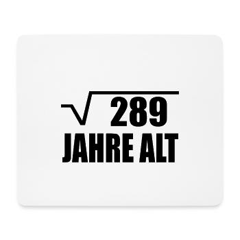 17 Jahre alt Geburtstagsgeschenk - Mousepad (Querformat) - Weiß - Vorne
