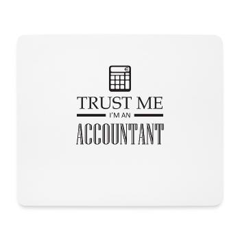 Accountant shirt - Mouse Pad (horizontal) - white - Front