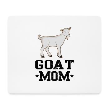 Goat Mom Funny Animal Shirt Gift - Mousepad (Querformat) - Weiß - Vorne