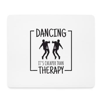 Danseuse cadeau de danse - Tapis de souris (format paysage) - blanc - Devant