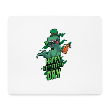 St. Patrick's Day Print Trex Irish Gift - Mouse Pad (horizontal) - white - Front