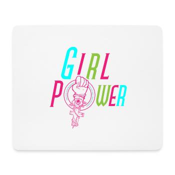 Girl Women Power Power Strength Venus Gift - Mouse Pad (horizontal) - white - Front