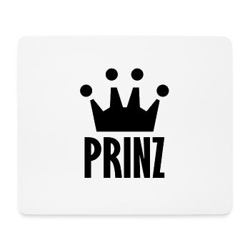 Baby Prinz Junge - Mousepad (Querformat) - Weiß - Vorne