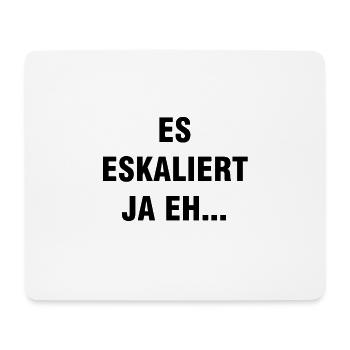 Feiern | Trinken Alkohol saufen Party Geschenkidee - Mousepad (Querformat) - Weiß - Vorne