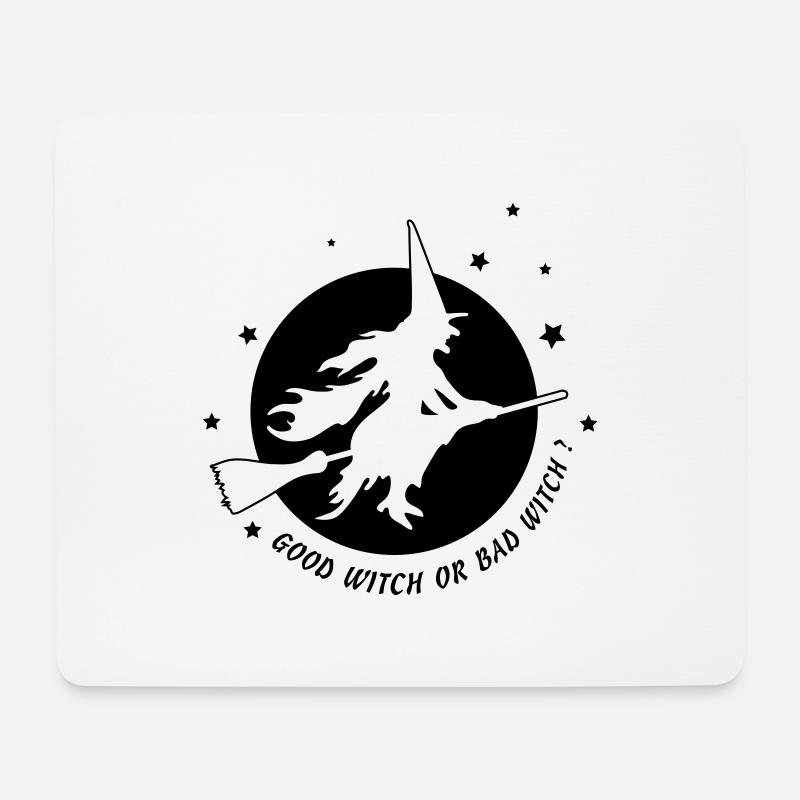 Good witch or bad witch - Mouse Pad (horizontal) - white